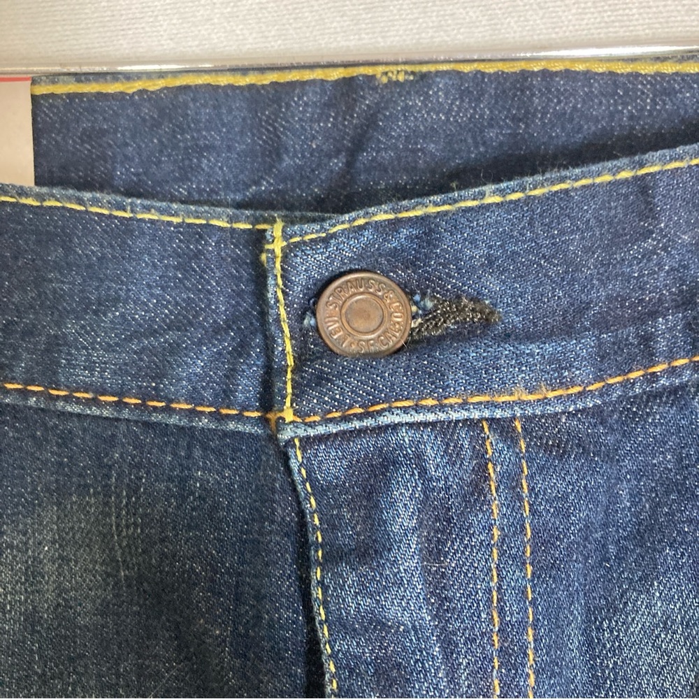 Levi's Strauss & Co Men’s Jeans Demin Regular 505  Straigh Fit Blue W38 L33 - Picture 5 of 14